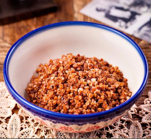 Гречка с жареным лучком и ароматным маслом