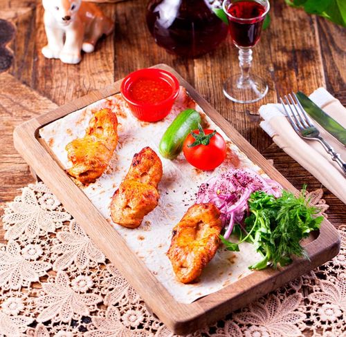 Золотистая куриная грудка-гриль