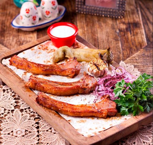 Румяный ягнёнок (каре)