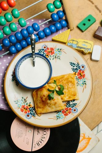 Блинчики с мясом