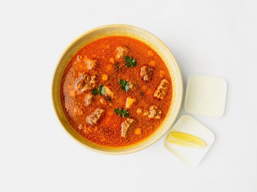 Мясная солянка